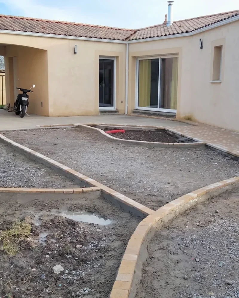 Réalisation de carrelage extérieur par Cire Concept Carrelage, carreleur à Talmont-Saint-Hilaire