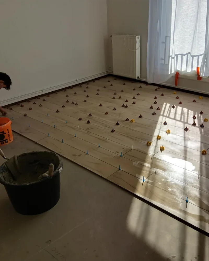 Réalisation de carrelage intérieur par Cire Concept Carrelage, carreleur à Talmont-Saint-Hilaire