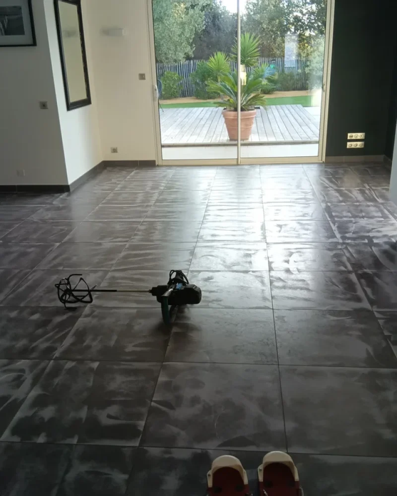 Réalisation de carrelage intérieur par Cire Concept Carrelage, carreleur à Talmont-Saint-Hilaire
