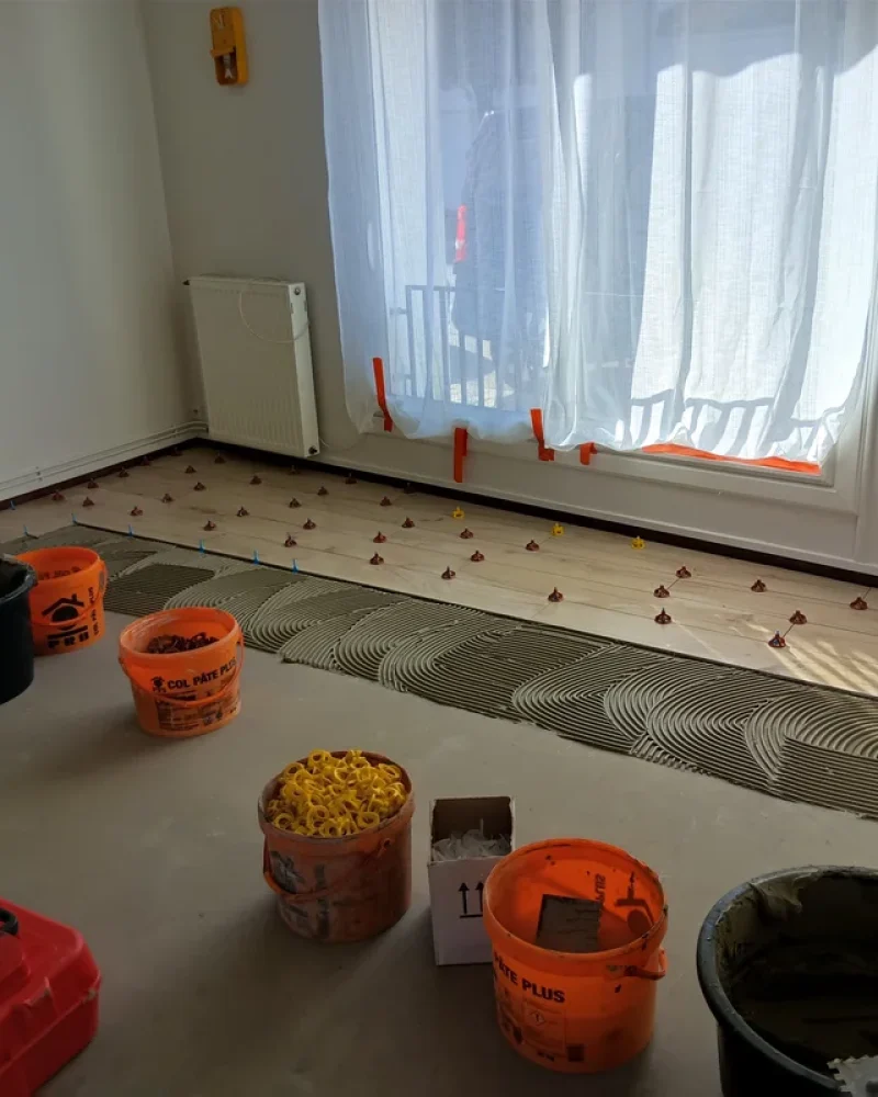 Réalisation de carrelage intérieur par Cire Concept Carrelage, carreleur à Talmont-Saint-Hilaire